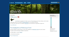 Desktop Screenshot of binfit.ch