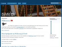 Tablet Screenshot of binfit.ch